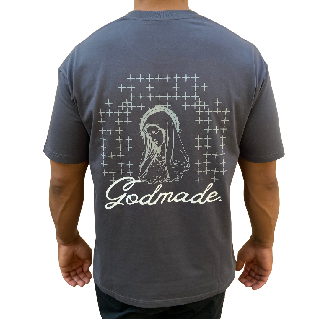 GODMADE - SAINT MARY TSHIRT JUSTADOPEBOY
