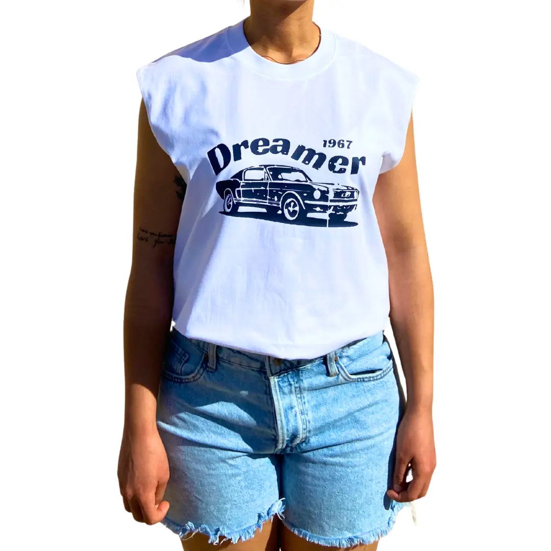SUMMER 67' CROPPED TANK JUSTADOPEBOY