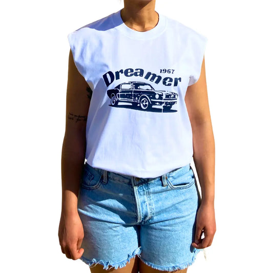 SUMMER 67' CROPPED TANK JUSTADOPEBOY